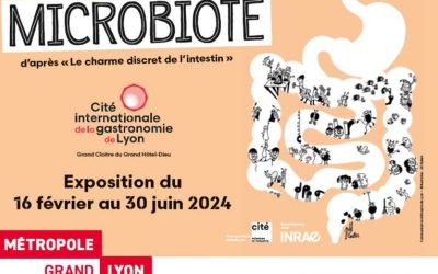 Exposition sur le microbiote à la Cité internationale de la Gastronomie – Lyon
