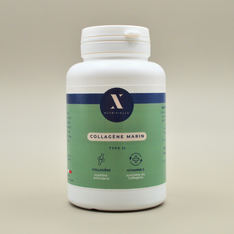 Collagène marin type II Nutrixielle – soutien cartilage, mobilité articulaire, douleurs réduites