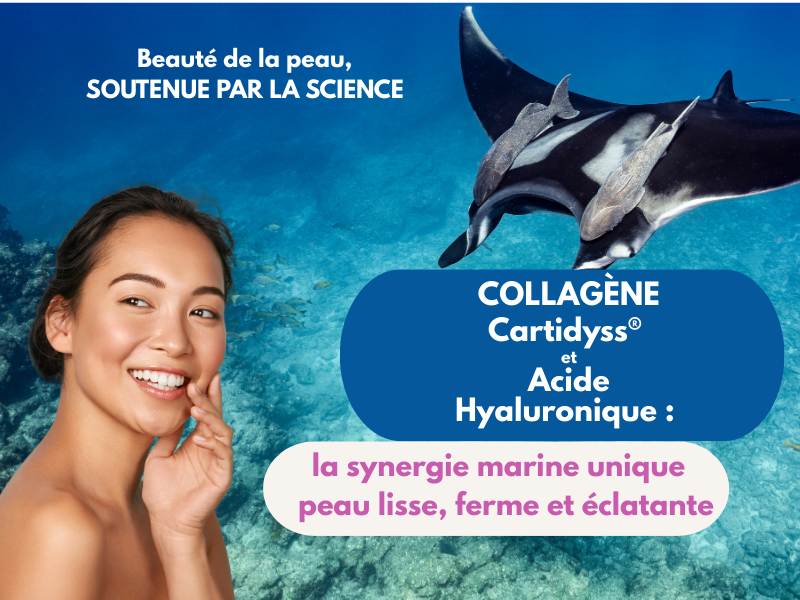 Collagène marin et acide hyaluronique Nutrixielle - peau lisse éclatante ferme - beauté