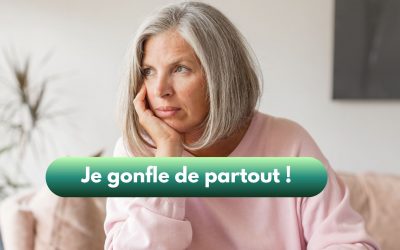 Je gonfle de partout : rétention d’eau, jambes lourdes et ventre gonflé en périménopause et à la ménopause
