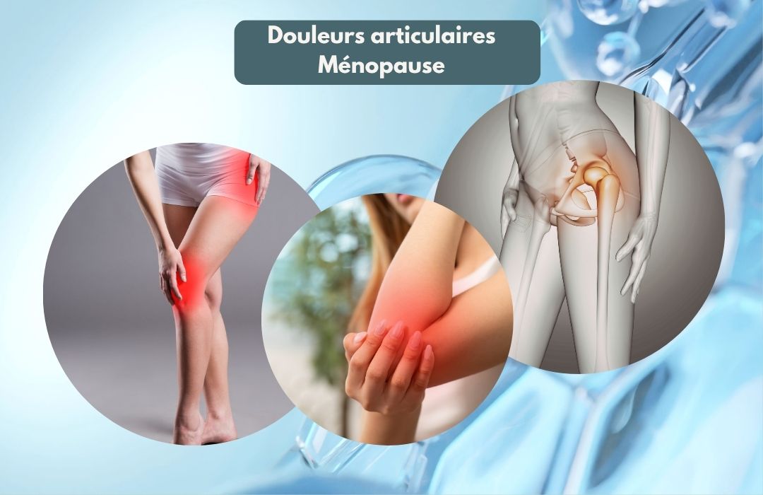Douleurs articulaires ménopause - genoux hanches épaule cervicales coude mains Douleurs articulaires ménopause - genoux hanches épaule cervicales coude mains - collagène type 2 et oméga 3 cartidyss Nutrixielle