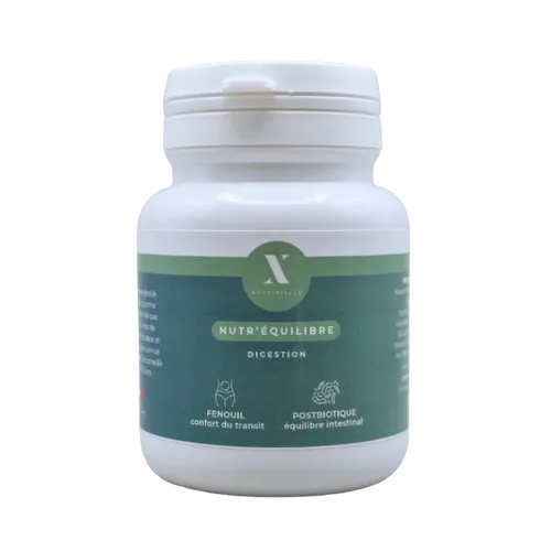 Cure découverte avec un flacon de Nutr’Équilibre au fenouil et ferment lactique LB Nutrixielle