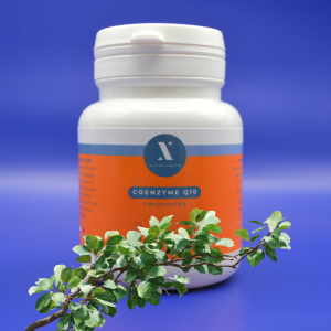 Flacon de Coenzyme Q10 Nutrixielle apportant 150 mg d’ubidécarénone par gélule