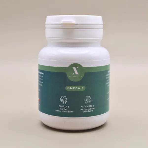 Flacon d’Oméga 3 Nutrixielle