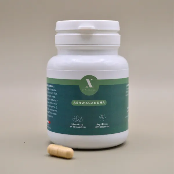 Flacon d’Ashwagandha Nutrixielle
